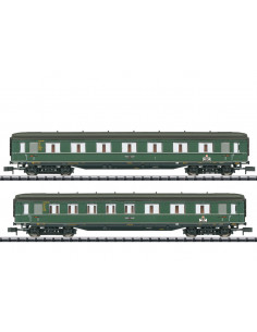 Berlin Hamburg train express passenger car set Ep II N
