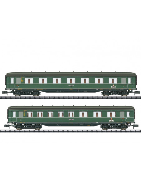Berlin Hamburg train express passenger car set Ep II N