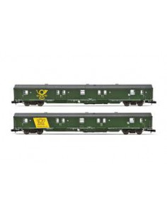 Set postal wagons Deutsche Bundespost Ep IV-V N