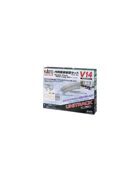 Kato Unitrack 20-873 V14 Double Track Inner Loop Set N