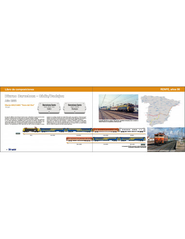 Book Composiciones RENFE Años 90