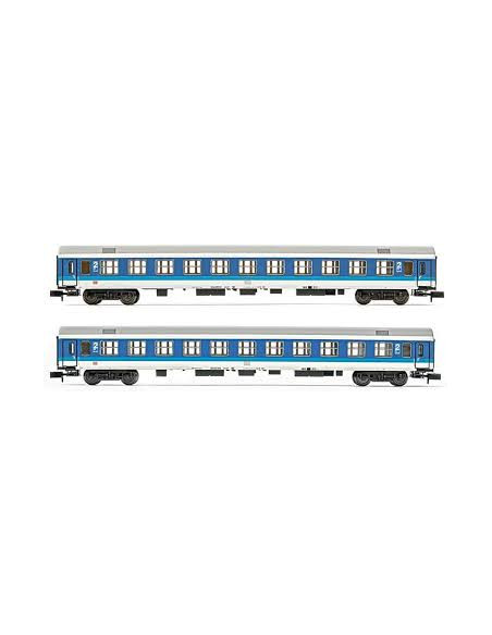 Set 2 passenger cars DB InterRegio Bomz N