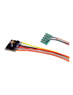 Decoder LokPilot micro V5.0 DCC de 8 pins