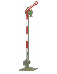 N Semaphore home signal single-arm N
