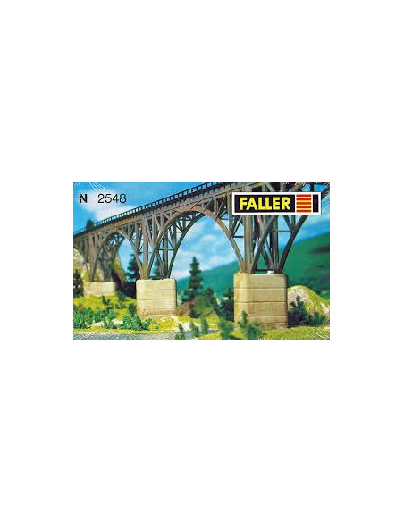 Faller N 2548 Bausatz Brückenpfeiler Fundamente N