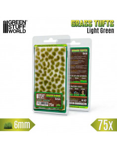 Matas Cesped Tufts 6 mm Verde Claro