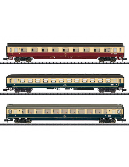 Passenger car set DB IC 611 Gutenberg DB Ep IV N