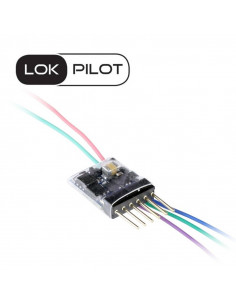 Decoder LokPilot 5 micro DCC / MM / SX  de 6 pins