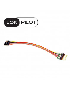 Decoder Lokpilot v5 micro NEM651 6 pins