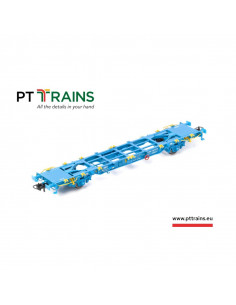 Container platform Renfe Lgnss-MC4E de 45 Ep VI HO