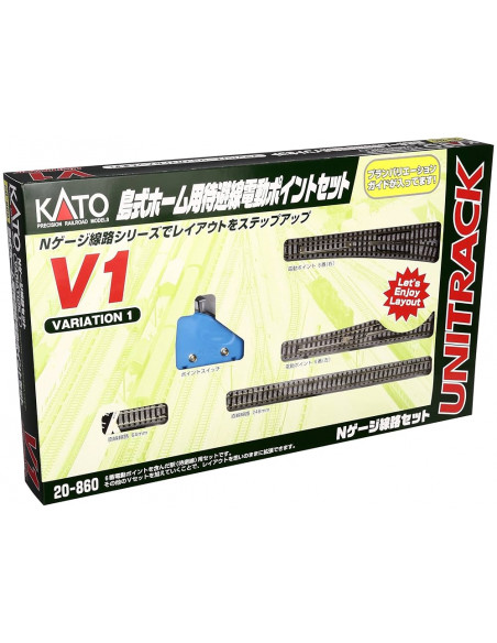 Set Unitrack vias V1 N
