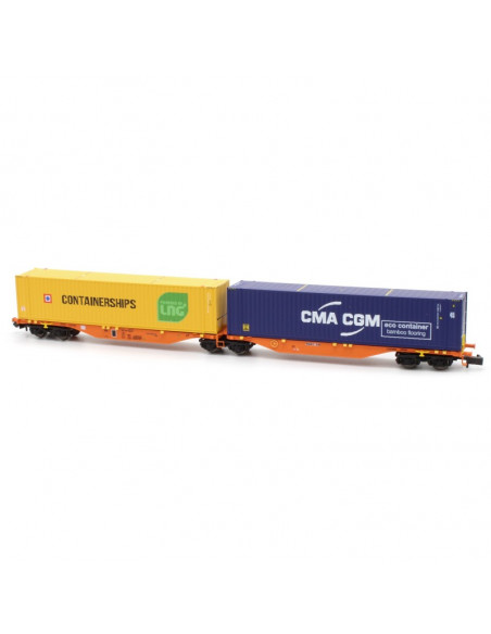 Plataforma portacontenedores Sggmrss 90 WASCOSA Ep VI N