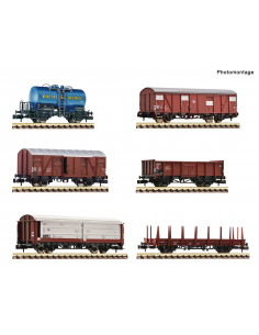 Set vagones de mercacias DB Ep III-IV N