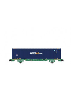 Container platform TRANSFESA UNIT45 Lgnss-MC4E de 45 Ep VI HO