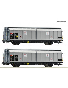 SBB Cargo Sliding wall wagons Ep VI HO