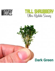 Tall Shrubbery Dark Green