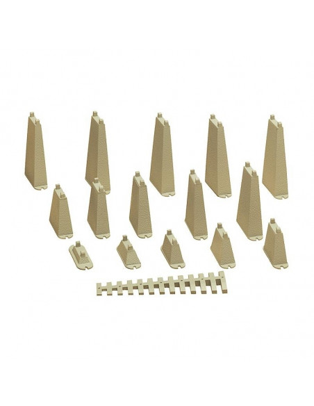 16 pilares para rampa N