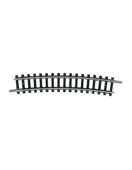 Minitrix Gebogenes Gleis Radius 329 mm 15° R3 N