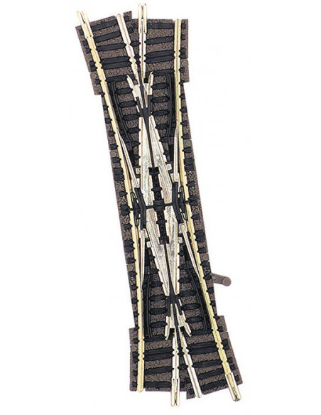 Double slip for manual operation left crossing 15° 111 mm N