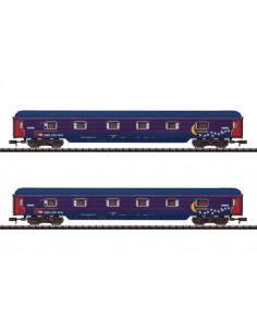 Set SBB WLABmh 175 coches cama Ep V N