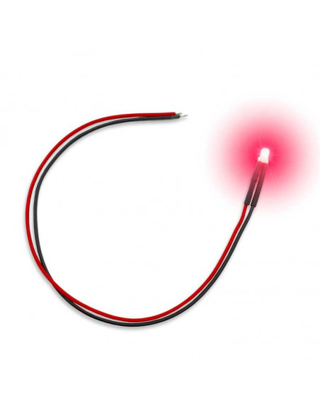 Red Flickering LED Lights 3mm