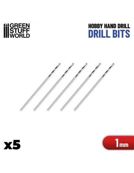 Drill bit in 1 mm