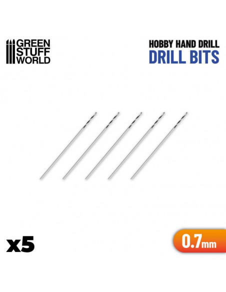 Brocas Modelismo 0,7 mm