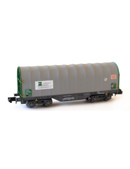 copy of Vagon bobinero Cargas Renfe lonas Ep VI N