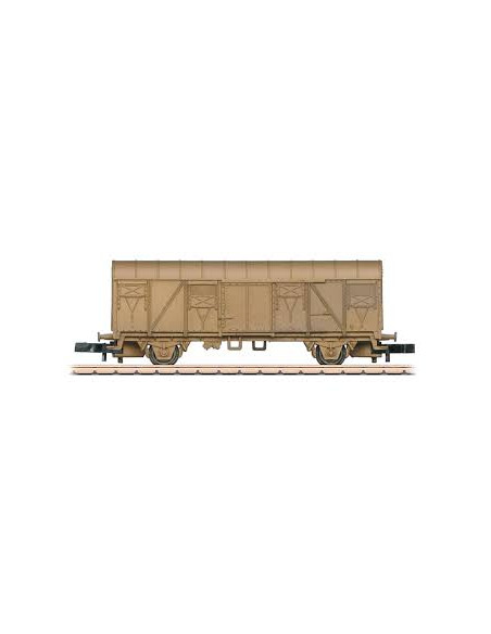Gauge Z Boxcar in real bronze Z