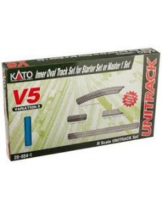 Set Unitrack vias ovalo V5 N