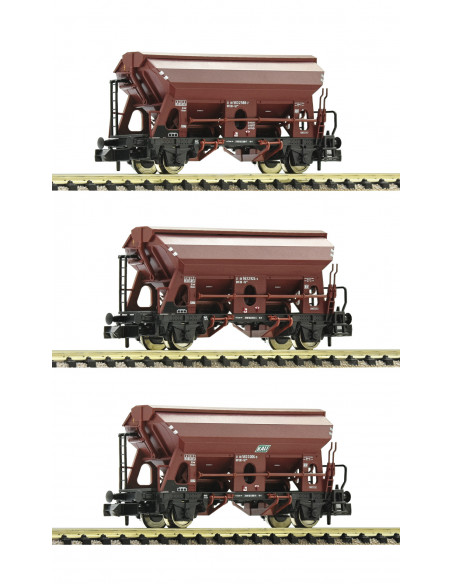 Set self unloading hopper wagons DB Ep IV N