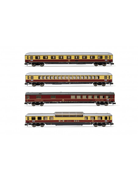 Set passenger cars TEE Rheinpfeil Ep III-IV N