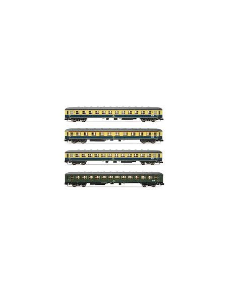 Set passenger cars Interzonenzug Ep IV-V N
