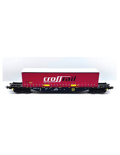Flat container wagon GTS Sgns CROSSRAIL Ep VI HO