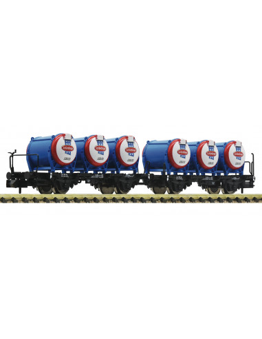 2 piece set milk wagons Schärdinger ÖBB Ep III-IV N