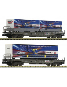 2-piece set standard pocket wagon that carries a trailer HUPAC VI N