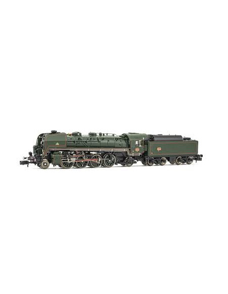 Steam locomotive 141 R 1187 de la SNCF green version Ep III N