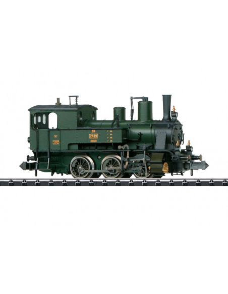 Locomotora de vapor K.Bay.Sts.B. D II tanque 0-6-0T DCC Ep I N