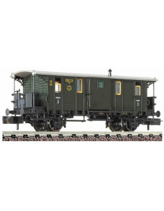 Box goods van with end platform   DRG Ep II N