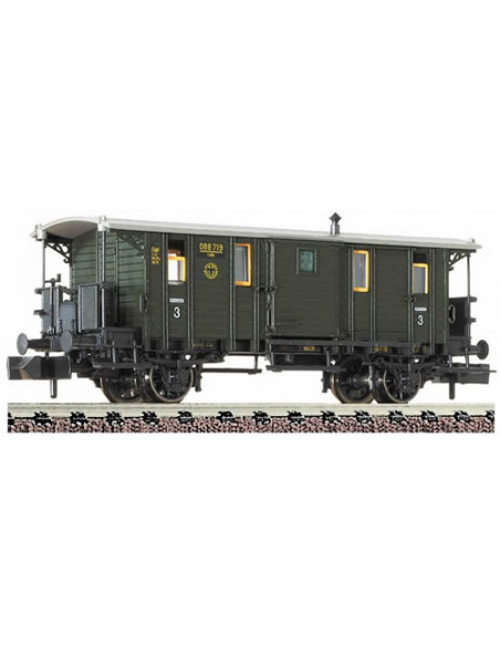 Box goods van with end platform   DRG Ep II N