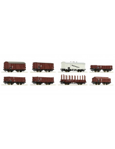 Set freight wagons DRG Ep II HO