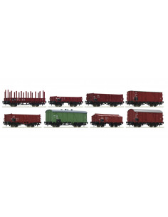 Set freight wagons CSD Ep III HO