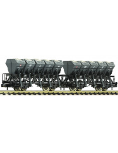 2 piece set dump wagons type Ommi 51 WLE. Ep III N