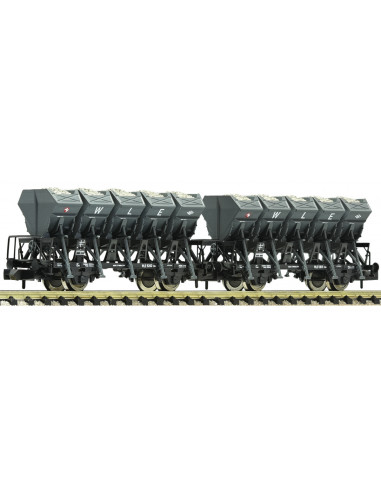 2 piece set dump wagons type Ommi 51 WLE. Ep III N