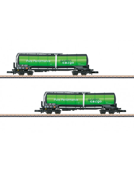 Green Cargo Funnel-Flow Tank Car Set Ep VI Z