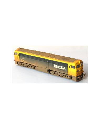Diesel lococomotive 321Taxi TECSA weathered N