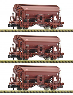 Set self unloading hopper wagons DB AG Ep V N