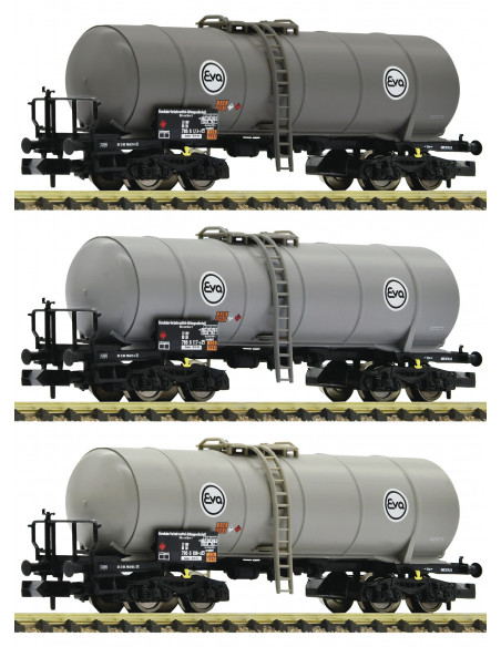 3 piece set tank wagons Eva Ep IV N