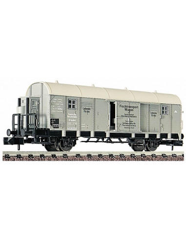 Covered goods wagon Lebende Fische with brakeman's cab Ep II N