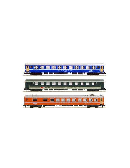 Set Arlberg Express viajeros SBB RIC Ep V N